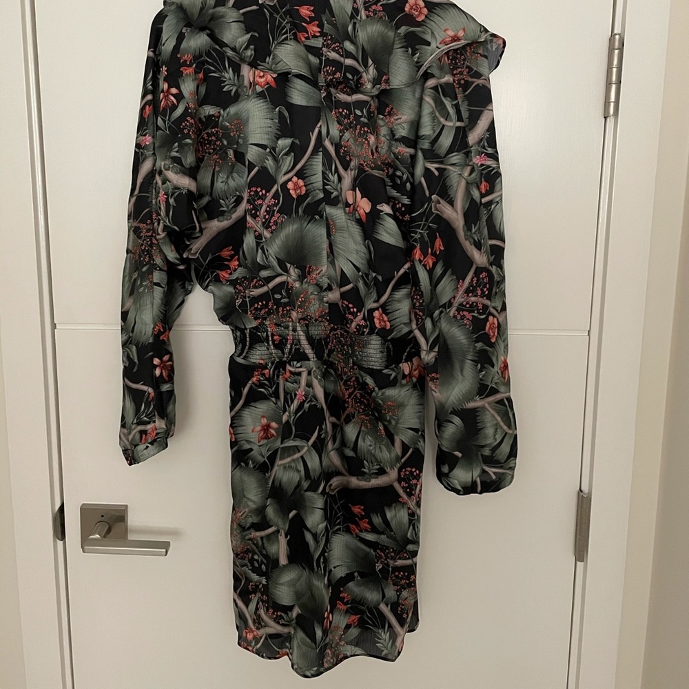 NWT JOHANNA ORTIZ x H&M Mini Floral Dress Sz S - Picture 6 of 10